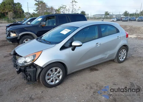 2013 Kia Rio Lx из США, поврежденный, VIN KNADM5A32D6144676